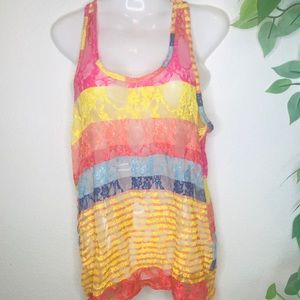 Voice Multi color tank top!